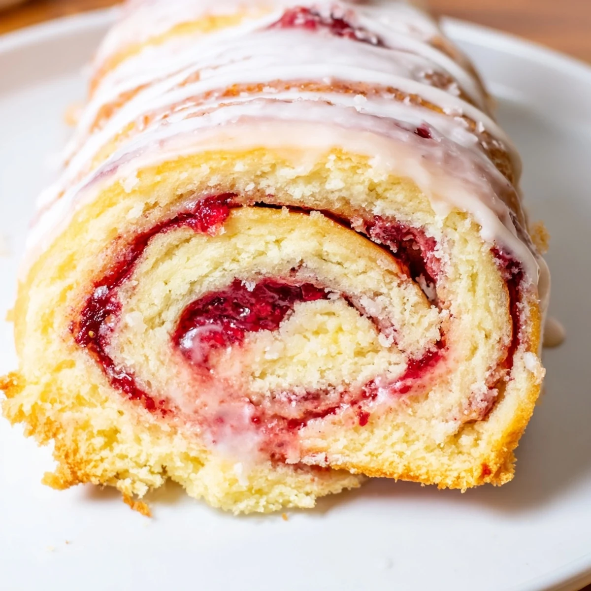Soft baked Strawberry Shortcake Cheesecake Rolls swirled with tangy cream cheese and ruby strawberries