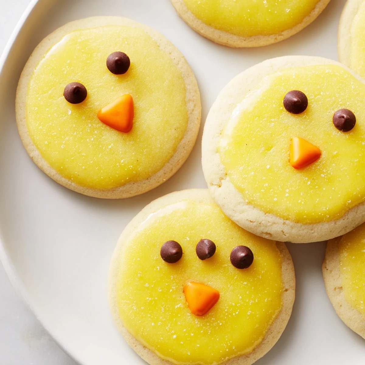 Chick Cookies Spring Treats