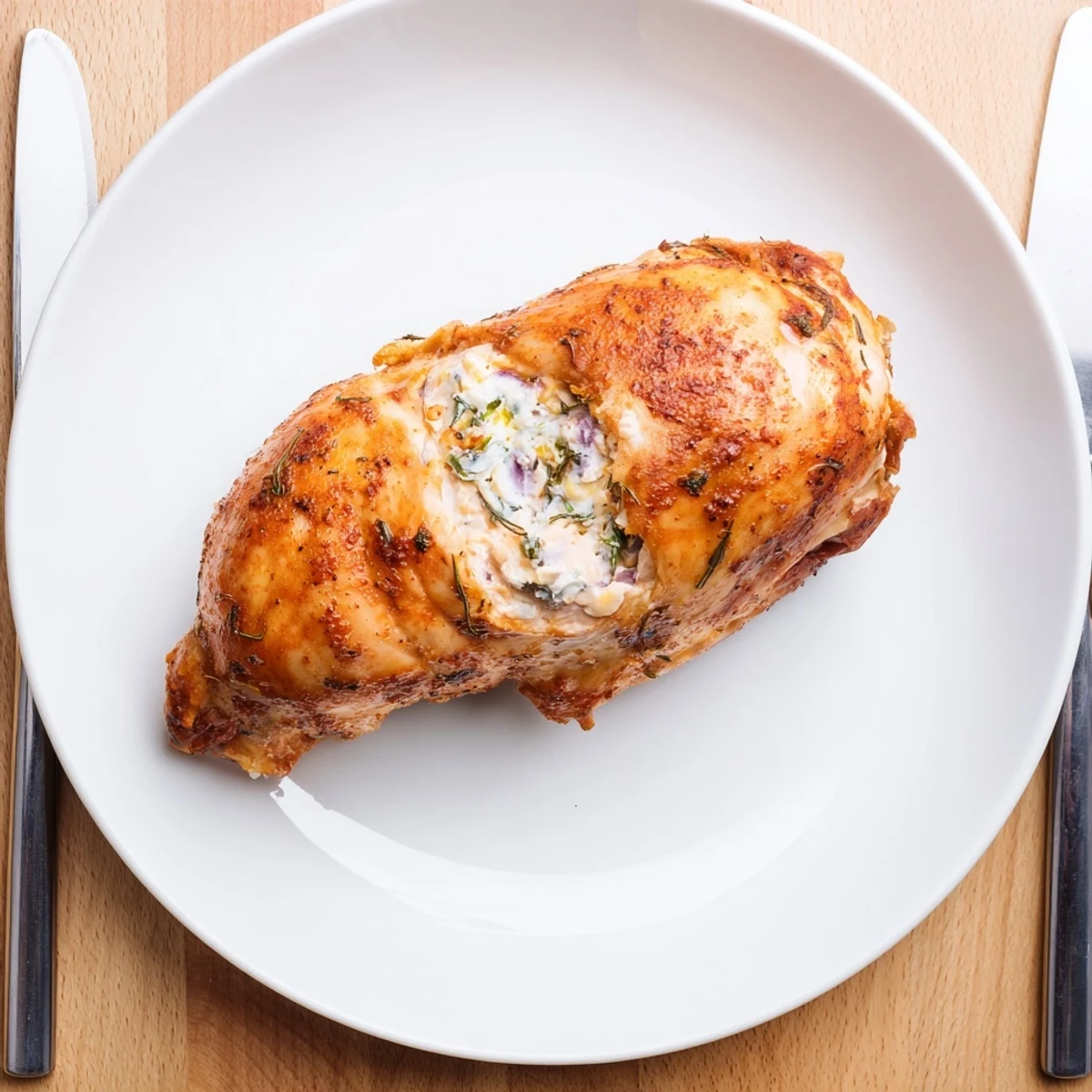 Blackberry Jalapeno Stuffed Chicken