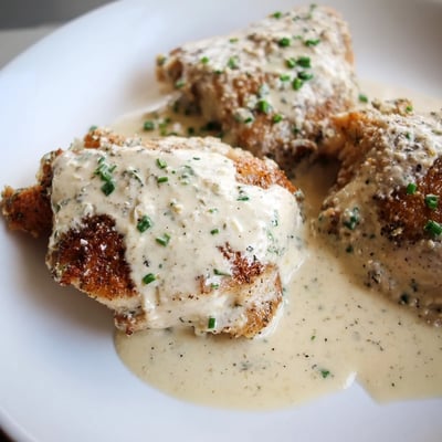 Chicken with Boursin Sauce